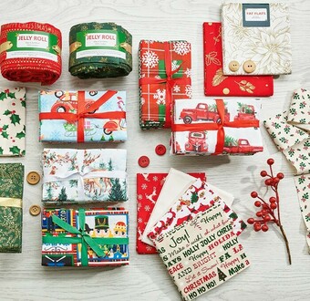 Spotlight All Christmas Pre-Cut Fabrics offer