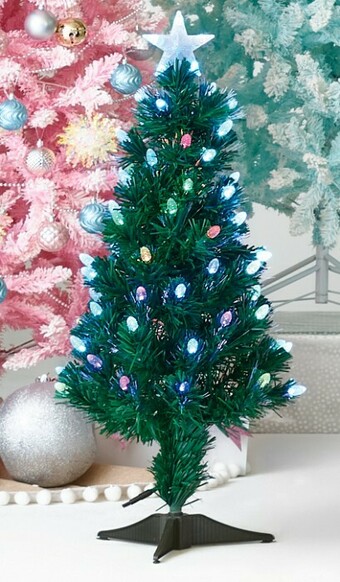 Spotlight 30% off Jolly & Joy LED Fibre Optic 90cm Tree* offer