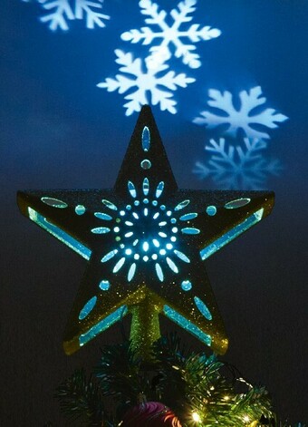 Spotlight 30% off Jolly & Joy Light Up Tree Topper Star offer