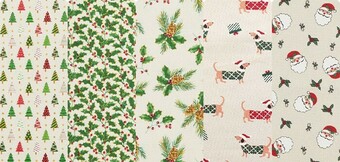 Spotlight Christmas Osnaburg Prints offer