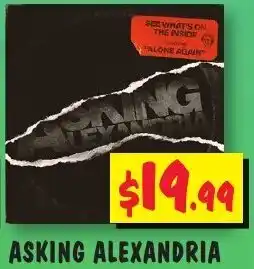 JB Hi-Fi Latest Music at JB Asking Alexandria offer