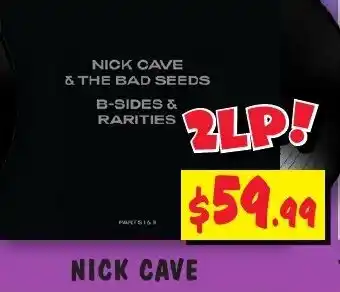 Latest Music at JB Nick Cave