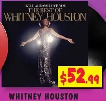 JB Hi-Fi Latest Music at JB Whitney Houston offer