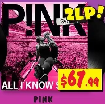 JB Hi-Fi Latest Music at JB Pink offer