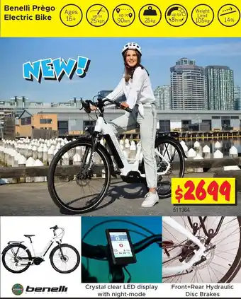 Benelli Prègo Electric Bike