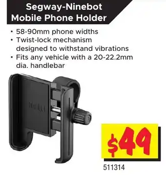 JB Hi-Fi Segway-Ninebot Mobile Phone Holder offer
