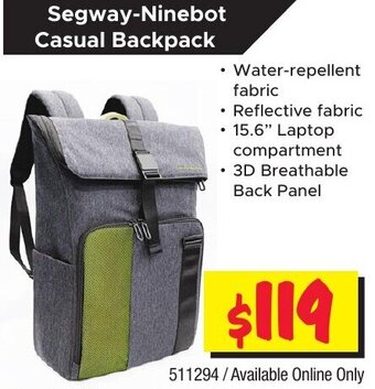 JB Hi-Fi Segway-Ninebot Casual Backpack offer