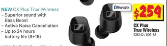 JB Hi-Fi Sennheiser CX Plus True Wireless offer