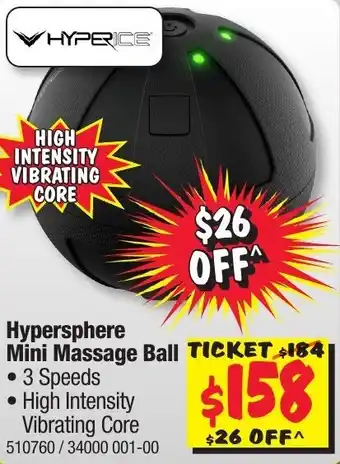 JB Hi-Fi Hyperice Hypersphere Mini Massage Ball offer