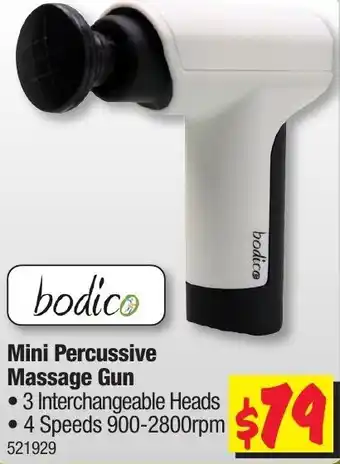 JB Hi-Fi Bodico Mini Percussive Massage Gun offer