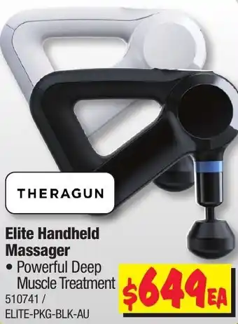 JB Hi-Fi Theragun Elite Handheld Massager offer