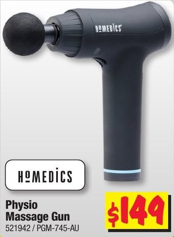 JB Hi-Fi Homedics Physio Massage Gun offer
