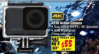 JB Hi-Fi Kaiser Baas X230 Action Camera offer