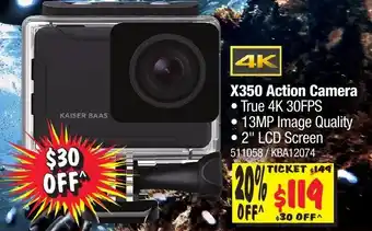 Kaiser Baas X350 Action Camera