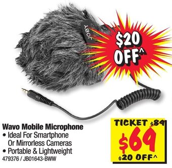 JB Hi-Fi Joby Wavo Mobile Microphone offer