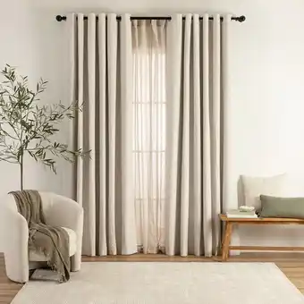 Pillow Talk Marina Blockout Curtain Set of 2 by M.U.S.E offer