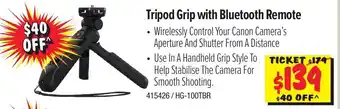 Canon Tripod Grip with Bluetooth Remote