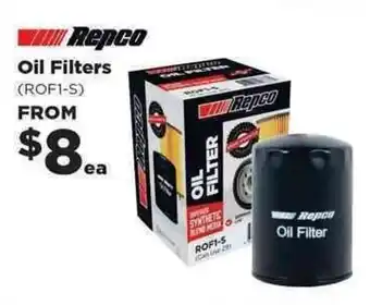 Repco Oil Filters offer