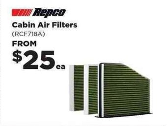 Repco Cabin Air Filters offer