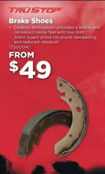 Repco Brake Shoes offer
