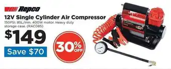 2V Single Cylinder Air Compressor