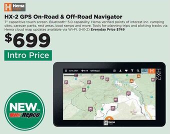Repco HX-2 GPS On-Road & Off-Road Navigator offer