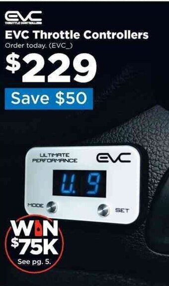 Repco EVC Throttle Controllers offer