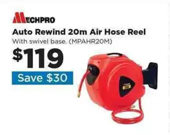 Auto Rewind 20m Air Hose Reel