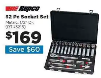Repco 32 Pc Socket Set offer