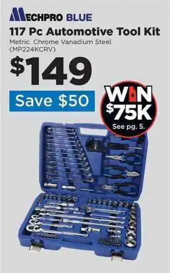 Repco 117 Pc Automotive Tool Kit offer