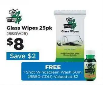 Repco Glass Wipes 25pk offer