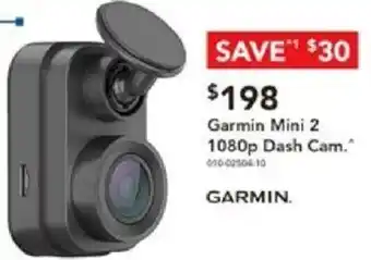 Harvey Norman Garmin Mini 2 1080p Dash Cam offer