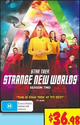 JB Hi-Fi STAR TREK STRANGE NEW WORLDS offer