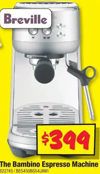 JB Hi-Fi The Bambino Espresso Machine offer