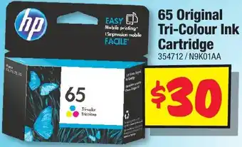 JB Hi-Fi 65 Original Tri-Colour Ink Cartridge offer