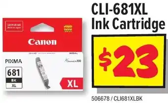 JB Hi-Fi CLI-681XL Ink Cartridge offer