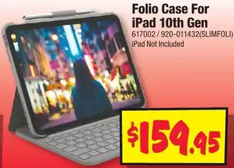 JB Hi-Fi Folio Case For iPad 10th Gen offer