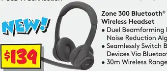 JB Hi-Fi Zone 300 Bluetooth Wireless Headset offer