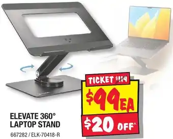 JB Hi-Fi ELEVATE 360° LAPTOP STAND offer