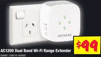 JB Hi-Fi AC1200 Dual Band Wi-Fi Range Extender offer