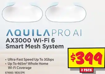 JB Hi-Fi AX3000 Wi-Fi 6 Smart Mesh System offer