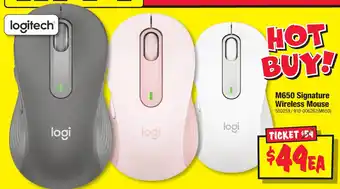 JB Hi-Fi M650 Signature Wireless Mouse offer