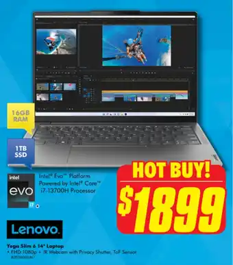The Good Guys Lenovo Yoga Slim 6 14" Laptop offer