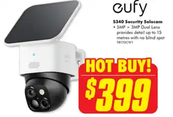 The Good Guys S340 Security Solocam offer