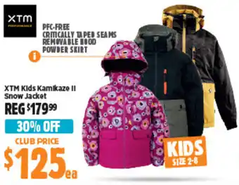 Anaconda XTM Kids Kamikaze II Snow Jacket offer