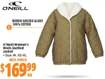 Anaconda O'Neill Women's Wells Quilted Jacket offer