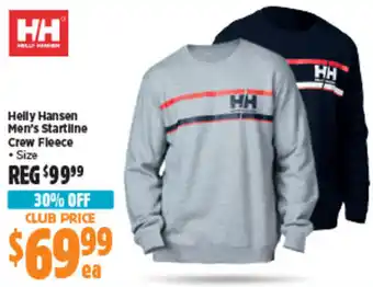 Anaconda Helly Hansen Men's Startline Crew Fleece offer