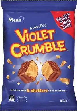 IGA Violet Crumble or Polly Waffle Bites Share Packs 120-150g Selected Varieties offer