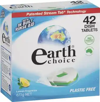 IGA Earth Choice Dishwashing Tablets 42 Pack offer