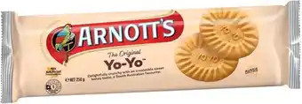 IGA Arnott’s Yo-Yo Biscuits 250g offer